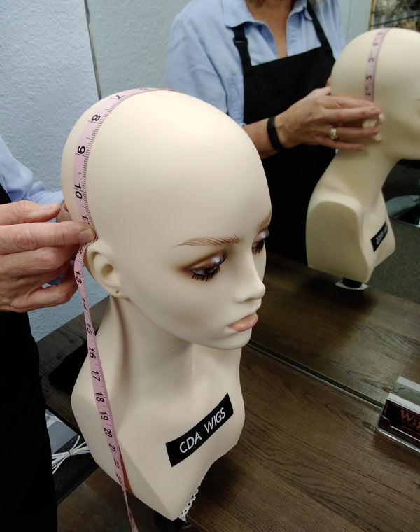 Measuring for a wig